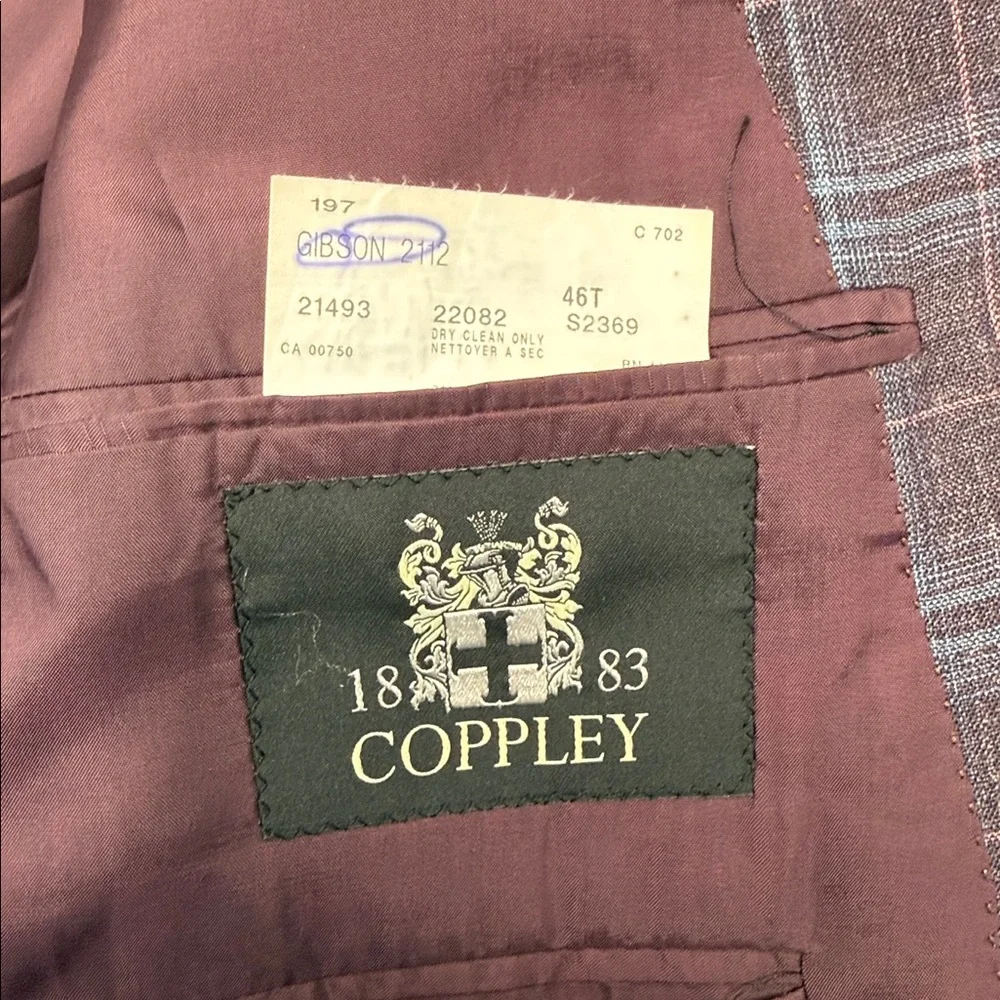Beautiful Coppley Men's Sports Coat 46L - Picture 3 of 8